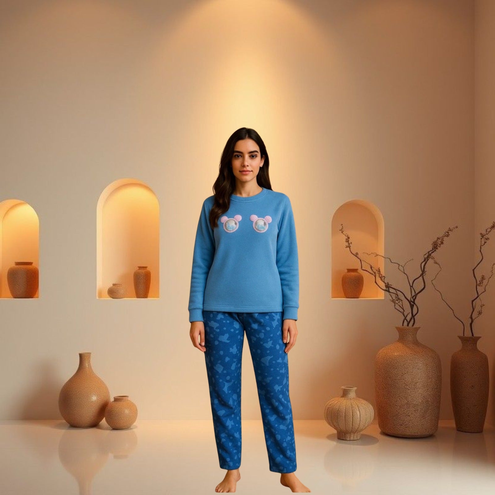 Winter Flees Trouser Shirt