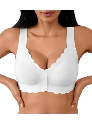 Front Button Bra