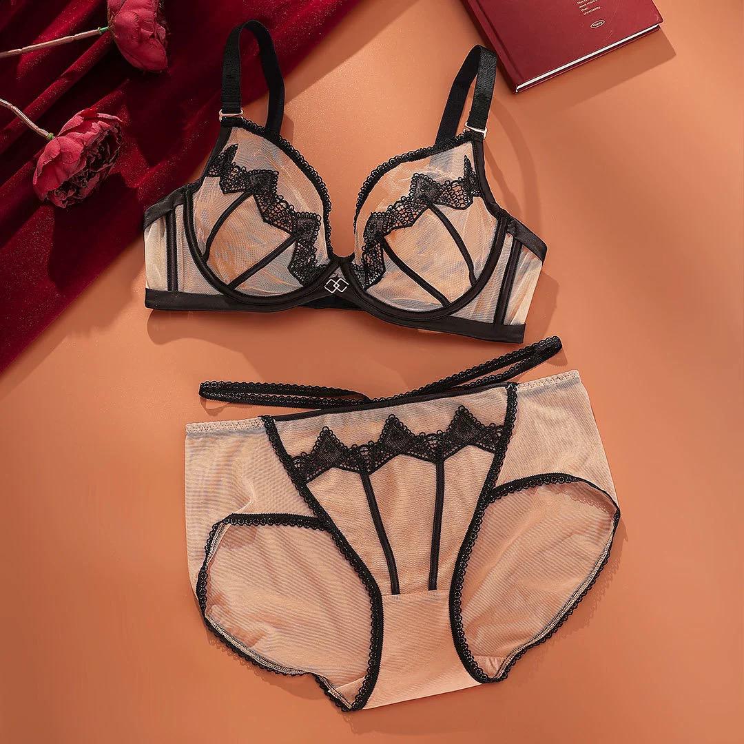 Zig Zag Padded Bra Set